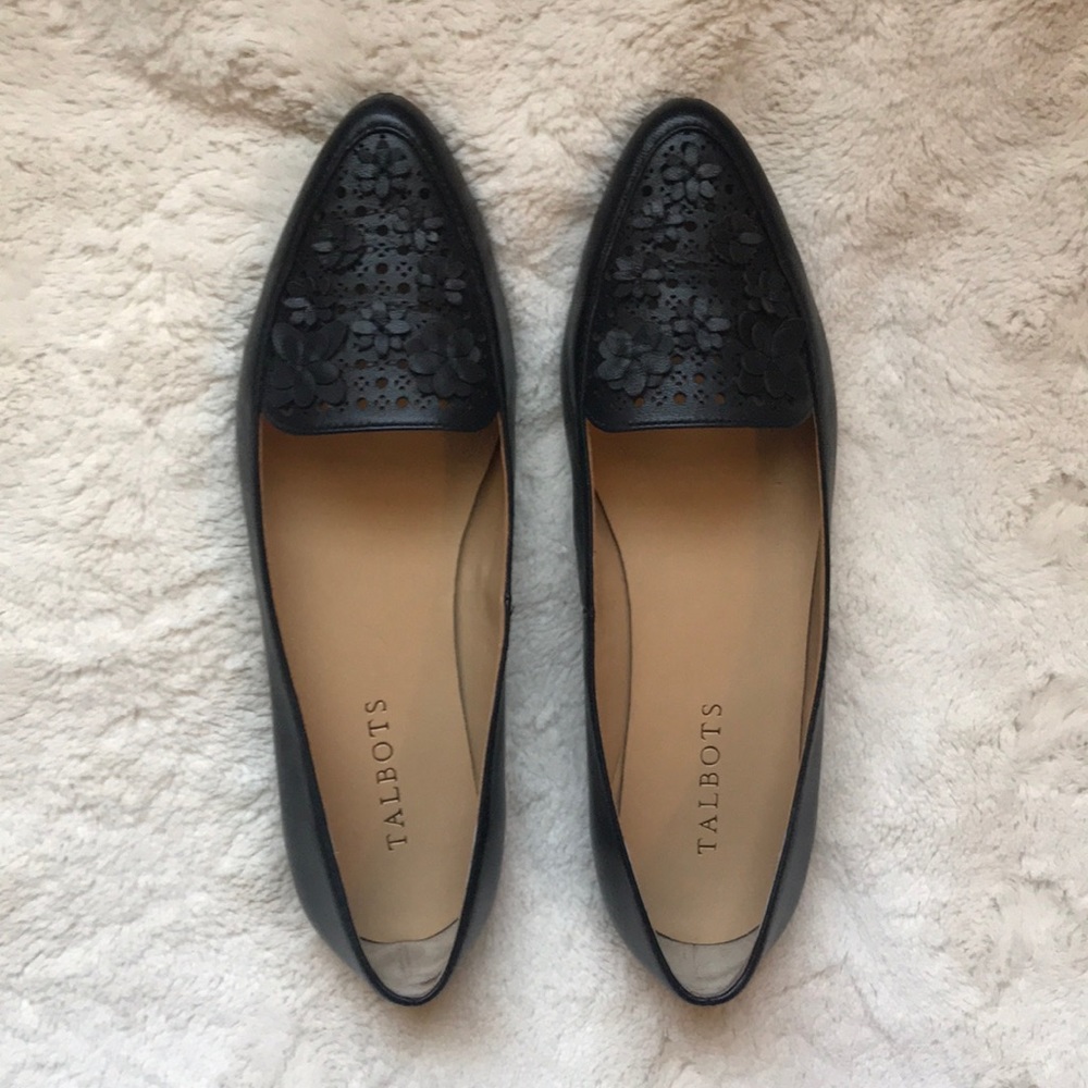 Talbots Francesca Floral Flats
